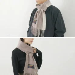 TWEED MILL / Lambs Wool Plaid Scarf