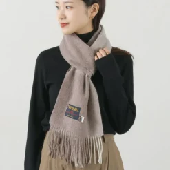 TWEED MILL / Lambs Wool Plaid Scarf