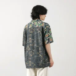 TWO PALMS / Hawaiian Shirt Crazy Golden Vintage x Friendly Isle