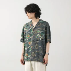 TWO PALMS / Hawaiian Shirt Crazy Golden Vintage x Friendly Isle