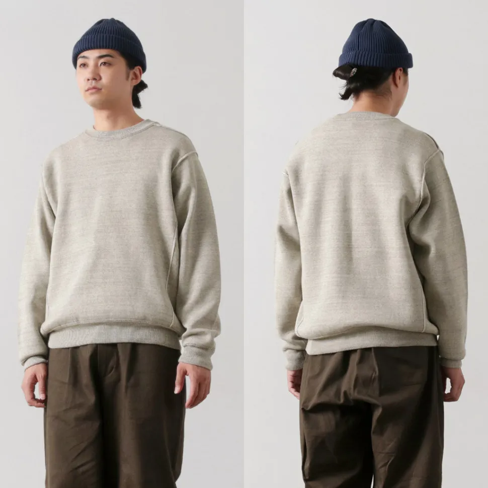 UNDYED / Knit Double Face Trim Crew Colored Organic Cotton
