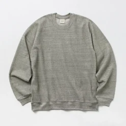 UNDYED / Waffle Sweatshirt Colored Organic Cotton