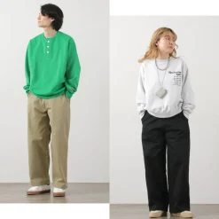 UNIVERSAL OVERALL / Heritage T/C Volume Trousers STONE CARVERE