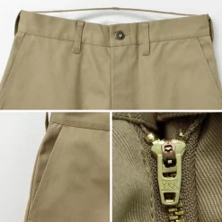 UNIVERSAL OVERALL / Heritage T/C Volume Trousers STONE CARVERE