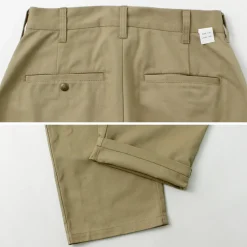 UNIVERSAL OVERALL / Heritage T/C Volume Trousers STONE CARVERE