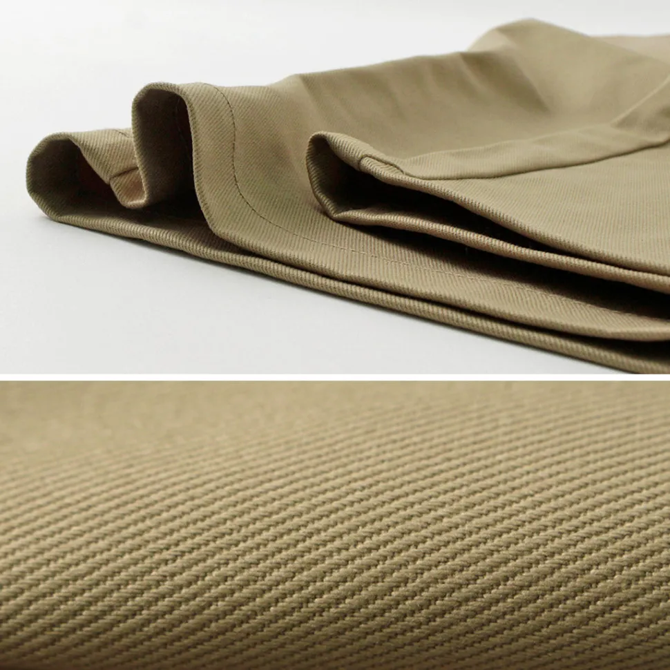 UNIVERSAL OVERALL / Heritage T/C Relaxed 2-Tuck Trousers STONE CARVER