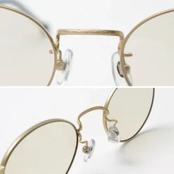 VERYNERD / Cyan Metal Frame Boston Matte Gold