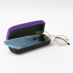 VERYNERD / Cyan Metal Frame Boston Matte Gold