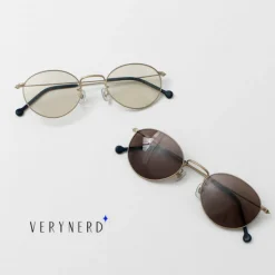 VERYNERD / Cyan Metal Frame Boston Matte Gold
