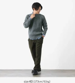 VINCENT ET MIREILLE / 8 gauge ribbed Crewneck Sweater