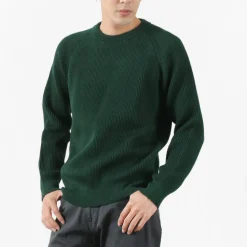 VINCENT ET MIREILLE / 8 gauge ribbed Crewneck Sweater