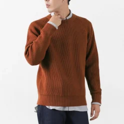 VINCENT ET MIREILLE / 8 gauge ribbed Crewneck Sweater