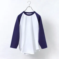 WALLA WALLA SPORT / 7/10 Sleeve 2 Tone Baseball T-Shirt