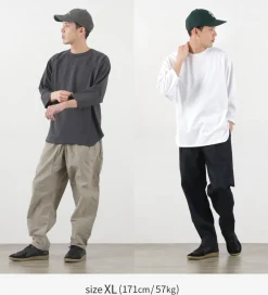 WALLA WALLA SPORT / Three quarter sleeves Baseball T-Shirt Solid