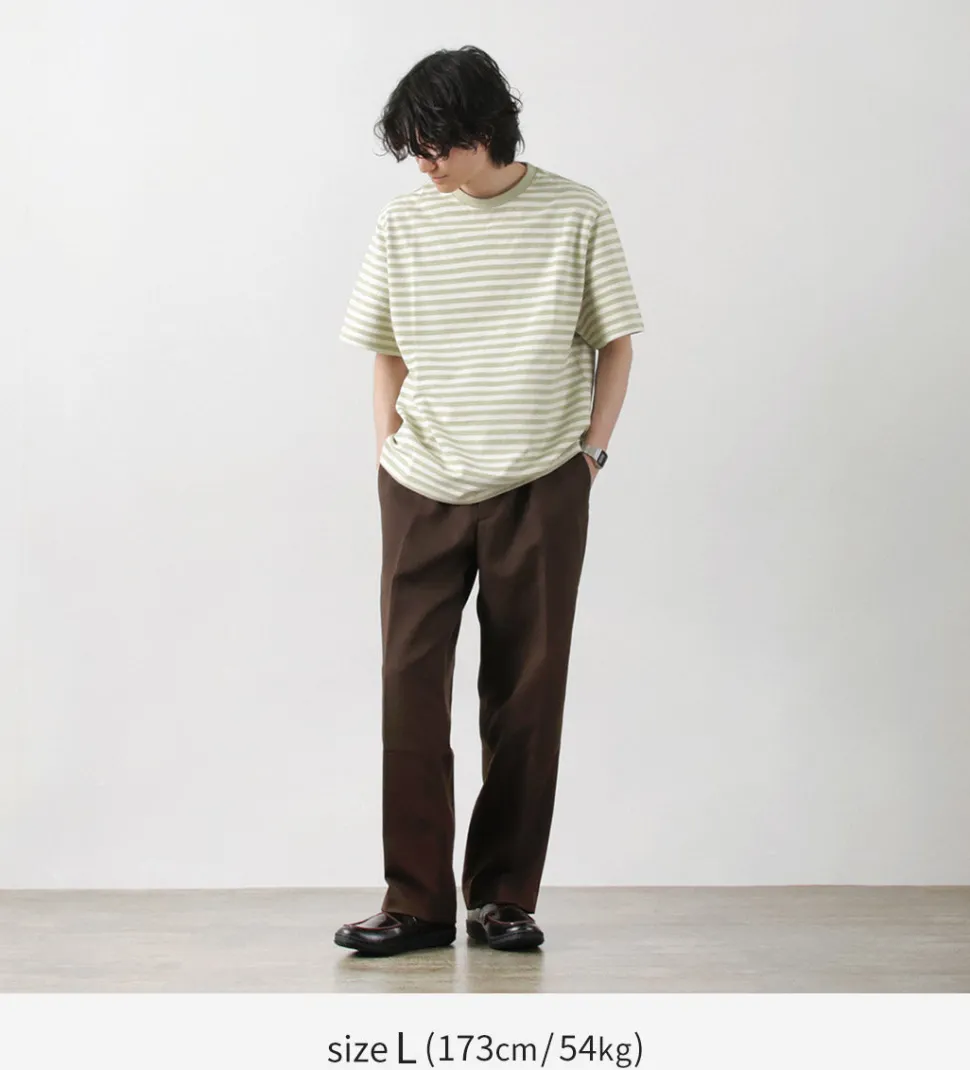 WAX LONDON / Dean Short Sleeve Striped T-Shirt Jolt Stripe