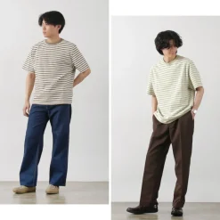 WAX LONDON / Dean Short Sleeve Striped T-Shirt Jolt Stripe