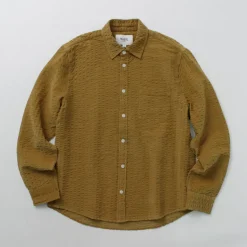 WAX LONDON / sherry-shirt seersucker cord
