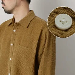 WAX LONDON / sherry-shirt seersucker cord