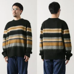 WAX LONDON / Wild Crew Knit Blush Stripe
