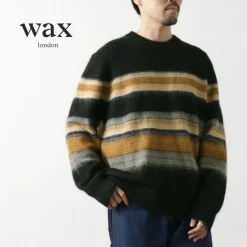 WAX LONDON / Wild Crew Knit Blush Stripe