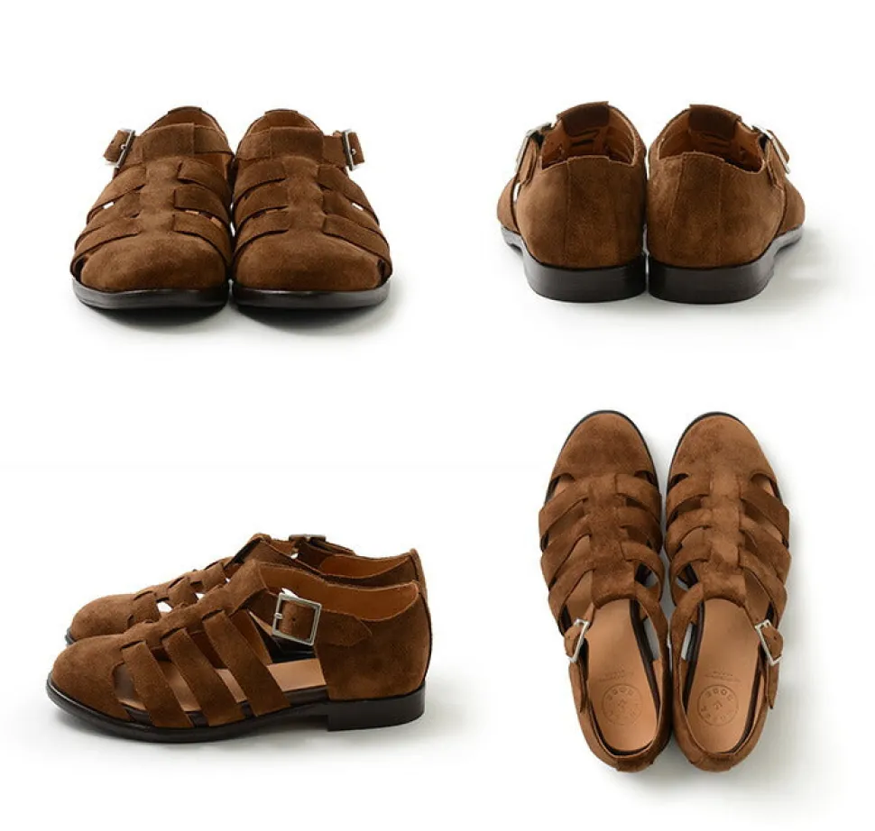 WHEELROBE / Gurkha sandal suede
