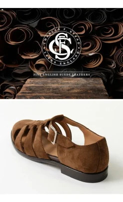 WHEELROBE / Gurkha sandal suede