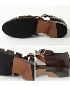 WHEELROBE / Gurkha sandal - Horween chrome-excel