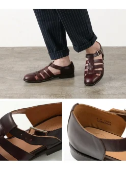 WHEELROBE / Gurkha sandal - Horween chrome-excel