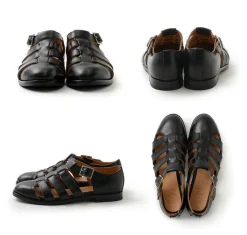 WHEELROBE / Gurkha sandal - Horween chrome-excel