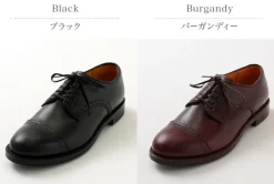 WHEELROBE / Punched Cap Toe Derby Shoes