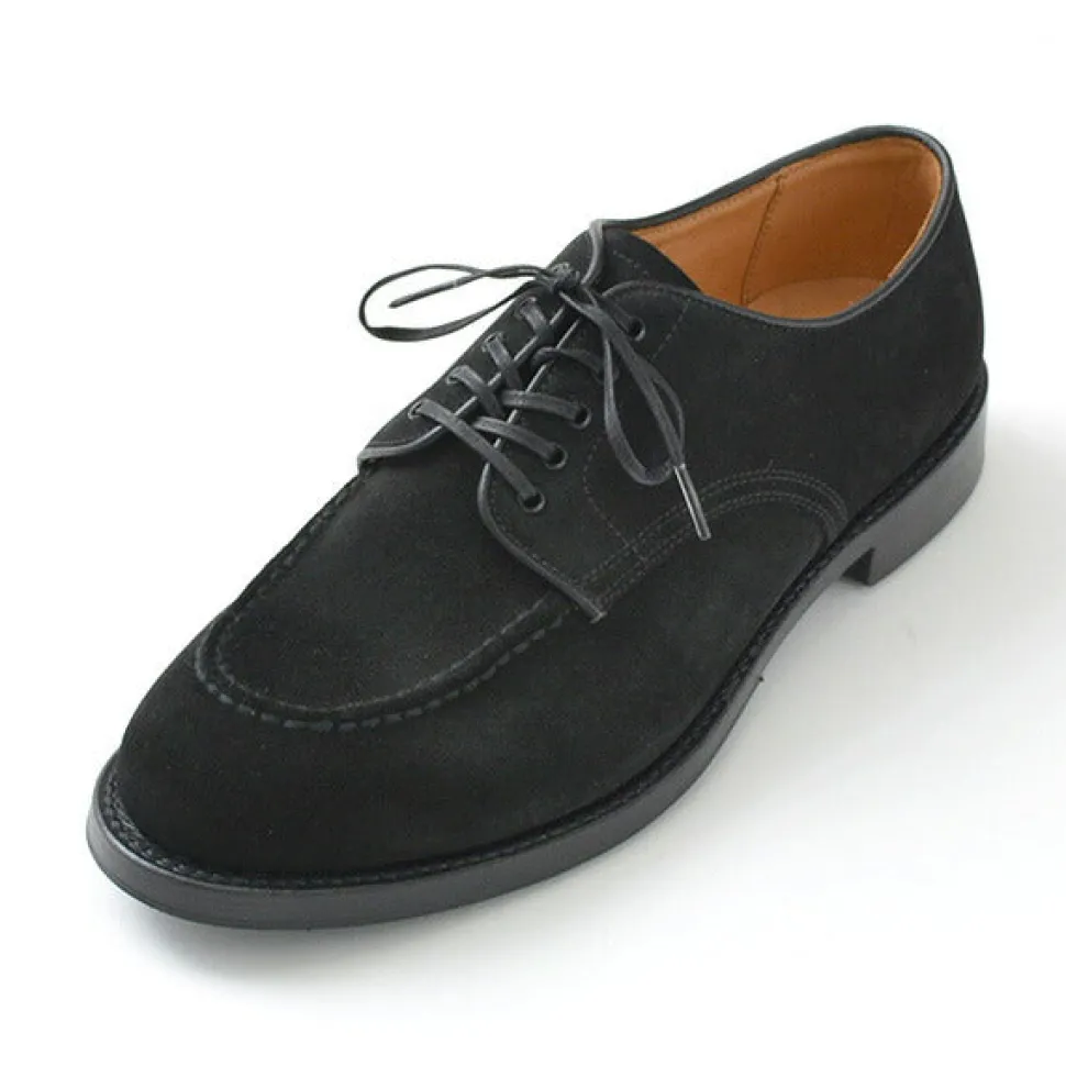 WHEELROBE / 15078S Heavy Stitching Moc Toe Suede Shoes