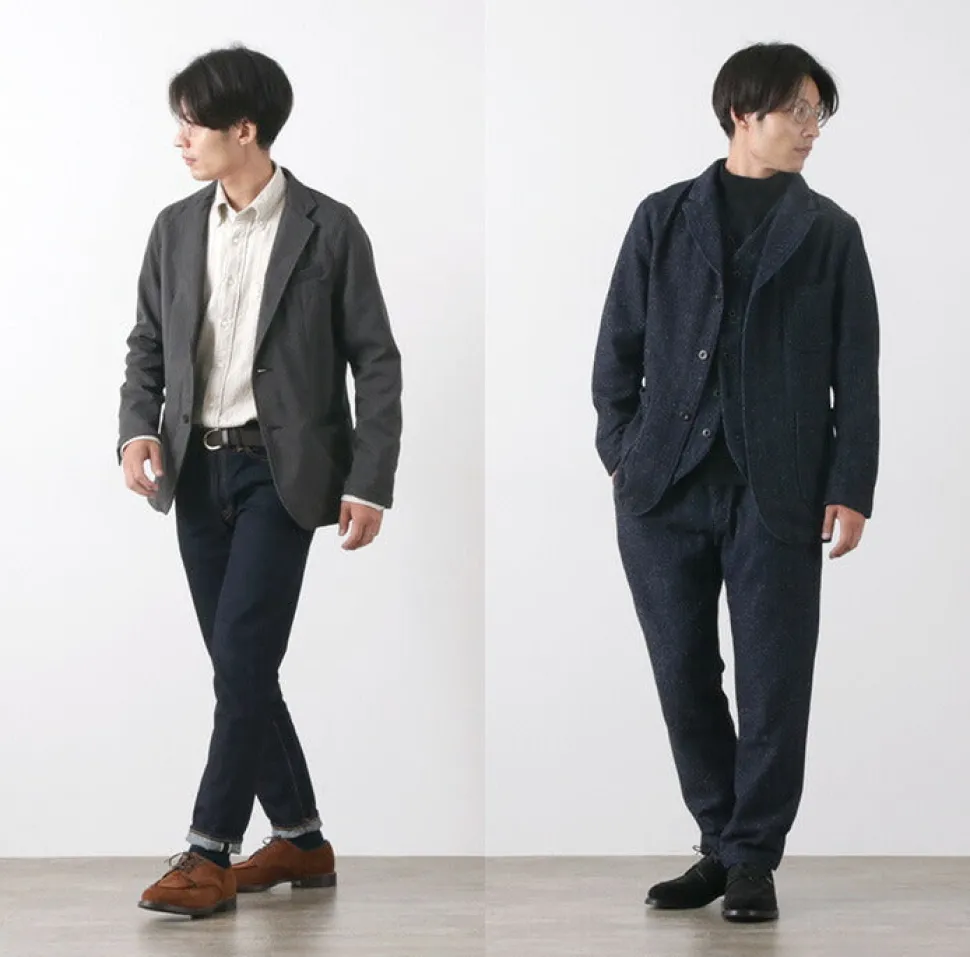 WHEELROBE / 15078S Heavy Stitching Moc Toe Suede Shoes