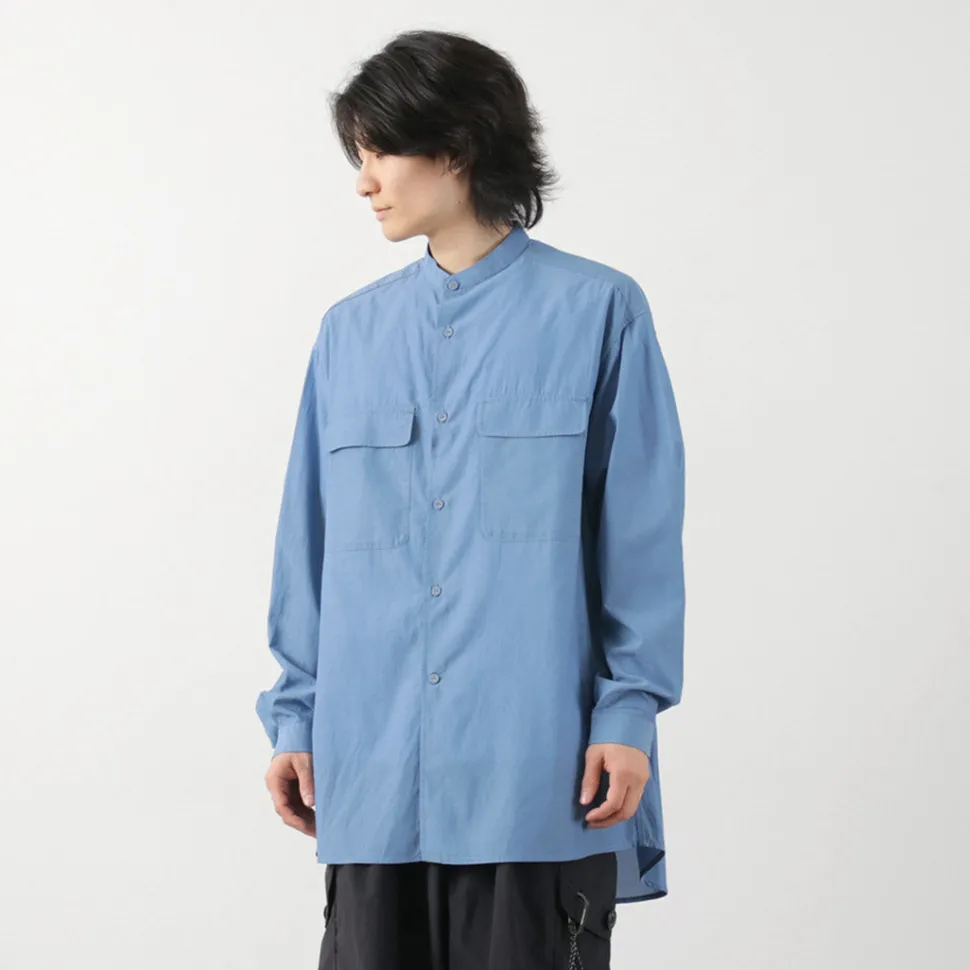 WHITE MOUNTAINEERING / Band Collar Shirt