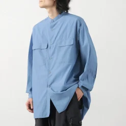 WHITE MOUNTAINEERING / Band Collar Shirt