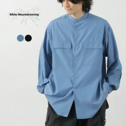 WHITE MOUNTAINEERING / Band Collar Shirt