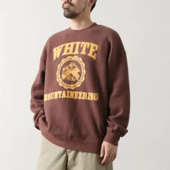 WHITE MOUNTAINEERING / College Logo Sweatshirt