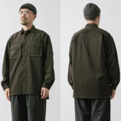 WHITE MOUNTAINEERING / Mid Gusset Sleeve Tricot Check Shirt