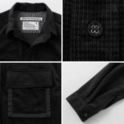 WHITE MOUNTAINEERING / Mid Gusset Sleeve Tricot Check Shirt