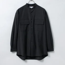 WHITE MOUNTAINEERING / Stretch Band Collar Shirt