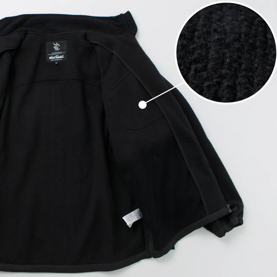 WHITE MOUNTAINEERING / WILD THINGS Collaboration Fleece Jacket