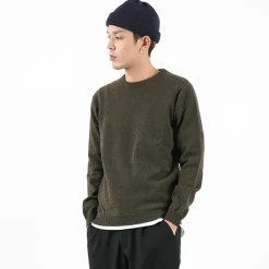 WILLIAM LOCKIE / Lambswool crew neck knit