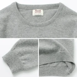 WILLIAM LOCKIE / Lambswool crew neck knit
