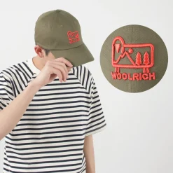 WOOLRICH / Cotton Twill Logo Cap