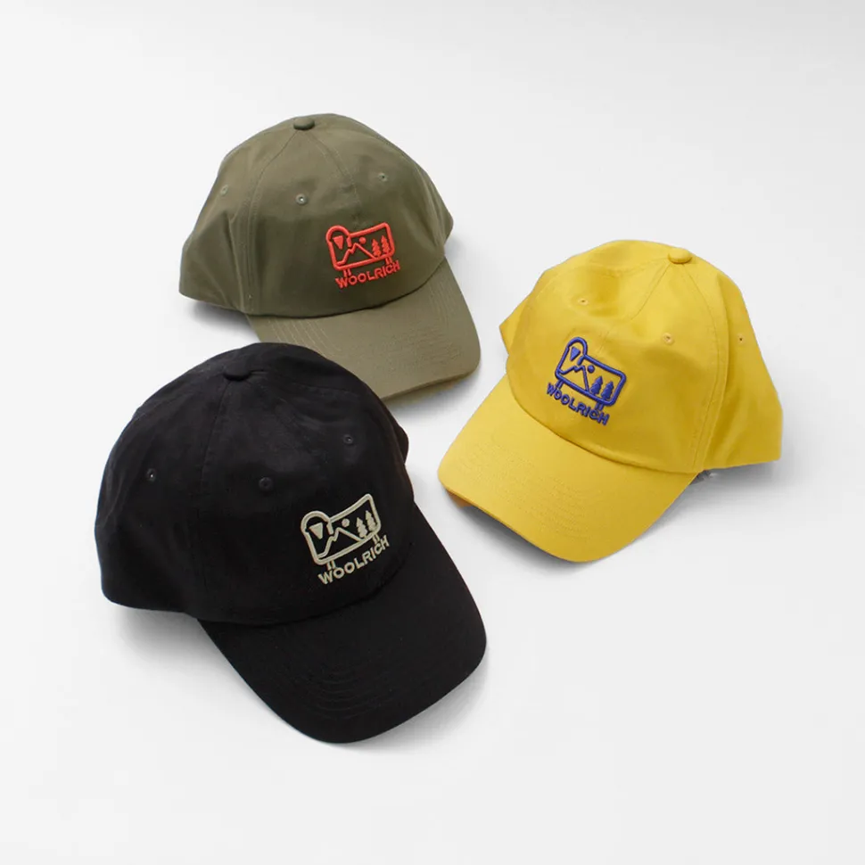 WOOLRICH / Cotton Twill Logo Cap