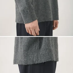 YONETOMI NEW BASIC / Circle Knit Pullover