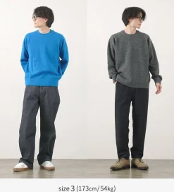 YONETOMI NEW BASIC / Circle Knit Pullover