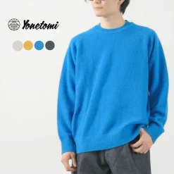 YONETOMI NEW BASIC / Circle Knit Pullover