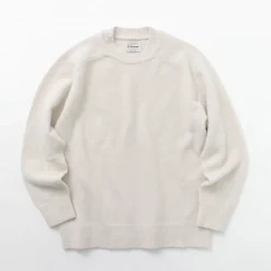 YONETOMI NEW BASIC / Circle Knit Pullover