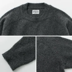 YONETOMI NEW BASIC / Circle Knit Pullover