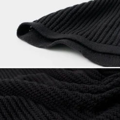 YONETOMI NEW BASIC / Cotton SUKASHI Knit Shirt